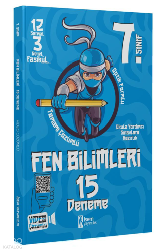 2024 İsem 7. Sınıf Fen Bilimleri 15 Deneme