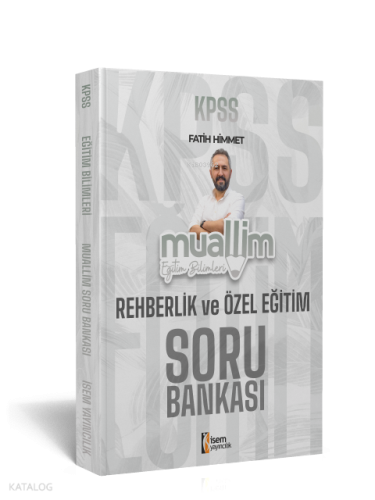 2024 İsem KPSS Muallim Eğitim Bilimleri Rehberlik Ve Özel Eğitim Soru Bankası