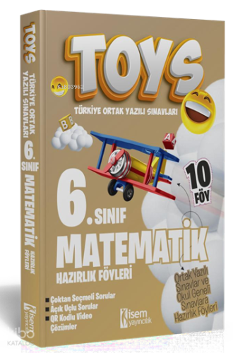 2024 İsem Toys 6. Sınıf Matematik Hazırlık Föyleri