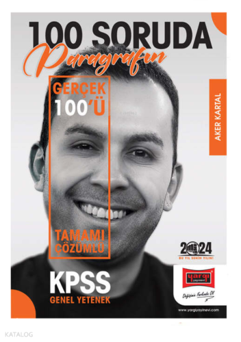 2024 KPSS 5Yüz 100 Soruda Tamamı Çözümlü Paragrafın Gerçek 100'ü