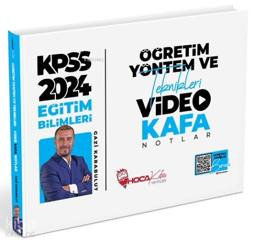 2024 KPSS Eğitim Bilimleri Öğretim Yöntem ve Teknikleri Video Kafa Notlar
