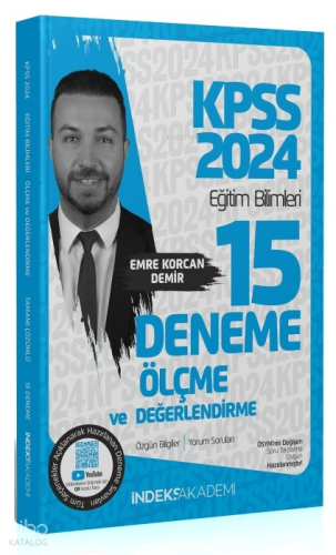 2024 KPSS Eğitim Bilimleri Ölçme ve Değerlendirme 15 Deneme Çözümlü | 