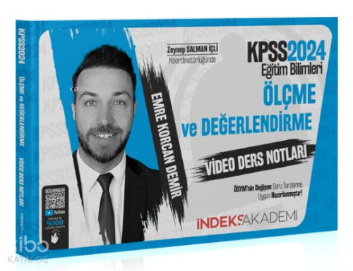 2024 KPSS Eğitim Bilimleri Ölçme ve Değerlendirme Video Ders Notları -