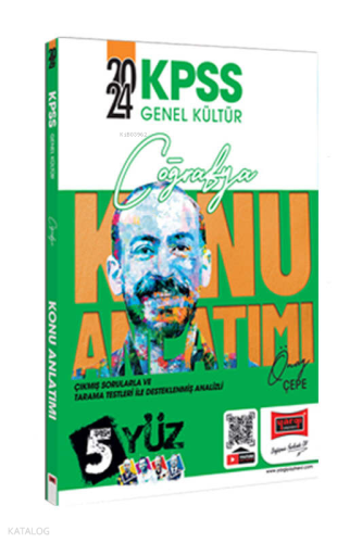 2024 KPSS Genel Kültür 5Yüz Coğrafya Konu Anlatımlı