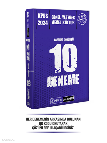 2024 KPSS Genel Yetenek Genel Kültür Tamamı Çözümlü 10 Deneme