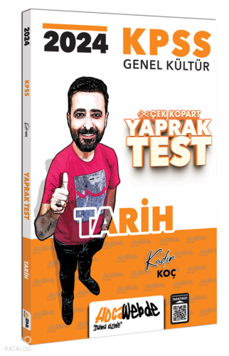2024 KPSS GK Tarih Yaprak Test