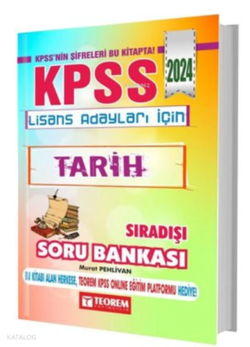 2024 KPSS Lisans Coğrafya Sıradışı Soru Bankası