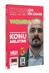 2024 KPSS Lise Ön Lisans 5Yüz Vatandaşlık Çıkmış Sorularla Desteklenmiş Analizli Konu Anlatımı