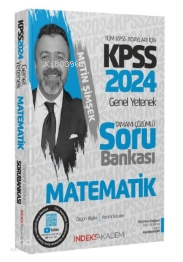 2024 KPSS Matematik Soru Bankası Çözümlü | Metin Şimşek | İndeks Akade