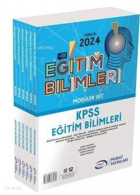 2024 KPSS Modüler Set Eğitim Bilimleri Konu Anlatımı | Kolektif | Mura