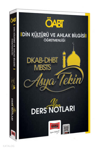 2024 KPSS ÖABT Din Kültürü ve Ahlak Bilgisi Öğretmenliği DHBT-DKAB-MBSTS Alan Ders Notları