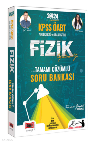 2024 KPSS ÖABT Fizik Öğretmenliği Tamamı Çözümlü Soru Bankası