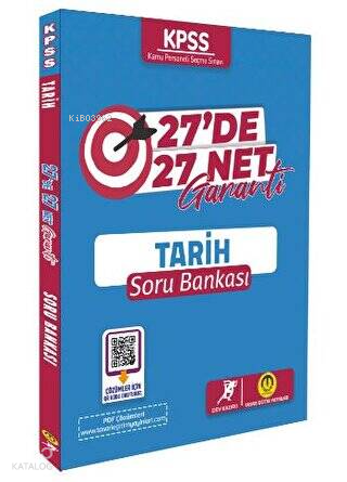 2024 KPSS Tarih 27 De 27 Net Soru Bankası | Kolektif | Tasarı Eğitim Y
