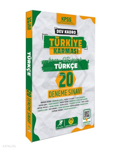 2024 KPSS Türkçe 30da 30 Net Soru Bankası | Kolektif | Tasarı Eğitim Y