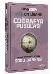 2024 Lise Ön Lisans Coğrafya Pusulası Soru Bankası Çözümlü