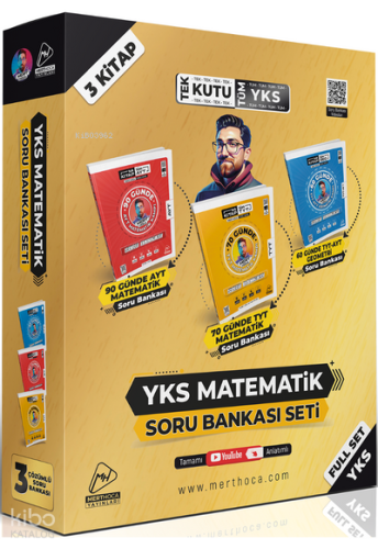 2024 Mert Hoca YKS TYT-AYT Matematik Soru Bankası Seti