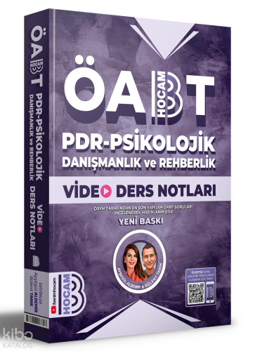 2024 ÖABT PDR - Psikolojik Danışmanlık ve Rehberlik Video Ders Notları