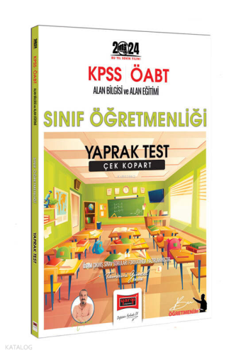 Yargı Yayınevi ÖABT Sınıf Öğretmenliği Çek Kopart Yaprak Test