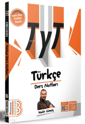 TYT Türkçe Ders Notları Benim Hocam Yayınları