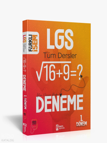 2025 Farklı İsem 8. Sınıf LGS Tüm Dersler 1. Dönem 5 Deneme | Kolektif