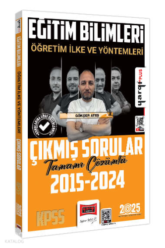 2025 KPSS Eğitim Bilimleri Öğretim İlke ve Yöntemleri Tamamı Çözümlü Çıkmış Sorular