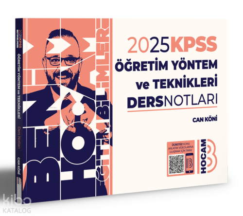 2024 KPSS Eğitim Bilimleri Öğretim Yöntem ve Teknikleri | Can Köni | B