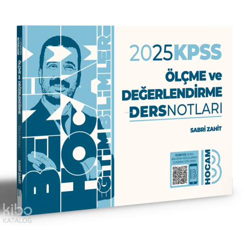 2025 KPSS Eğitim Bilimleri Ölçme ve Değerlendirme Ders Notları