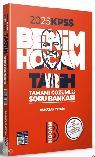 Benim Hocam Yayınları KPSS Tarih Tamamı Çözümlü Soru Bankası