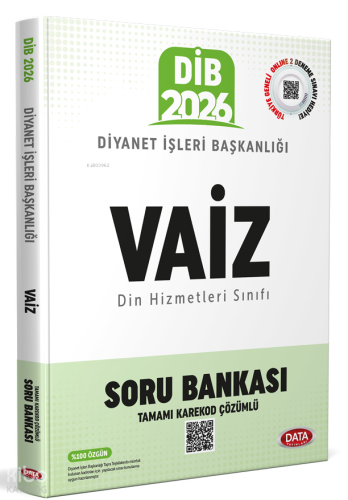 2026 Diyanet İşleri Başkanlığı Vaiz Soru Bankası - Karekod Çözümlü
