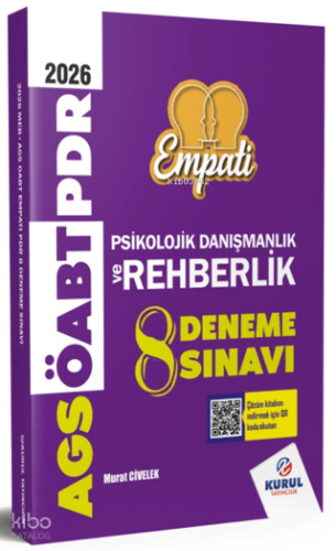 2026 ÖABT Empati Psikolojik Danışmanlık ve Rehberlik 8 Deneme Sınavı