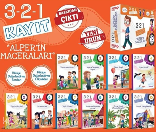 3.2.1 Kayıt Alper'in Maceraları (10 Kitap + Etkinlik ve Değerlendirme 