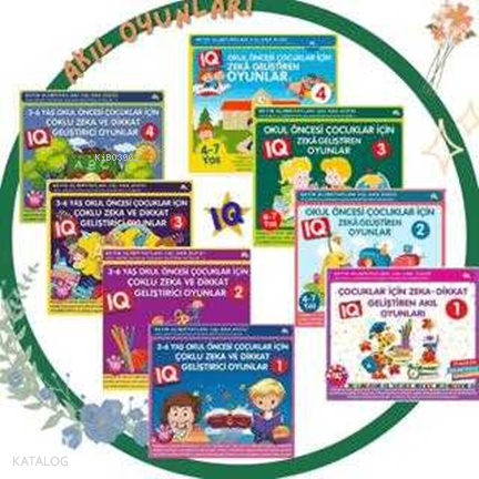 3-4-5-6-7 Yaş ve Üzeri Çocuklar İçin IQ Zeka Geliştiren Akıl Oyunları 