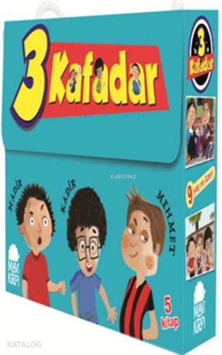 3 Kafadar (5 Kitap Takım) | Yaşar Bayraktar | Mavi Kirpi Yayınları