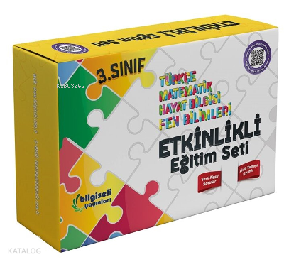 3.Sınıf Bilgiseli Etkinlikli Soru Bankası Set | Kolektif | Bilgiseli Y