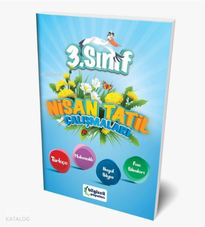 3.Sınıf Bilgiseli Nisan Tatil Çalışmaları | Kolektif | Bilgiseli Yayın