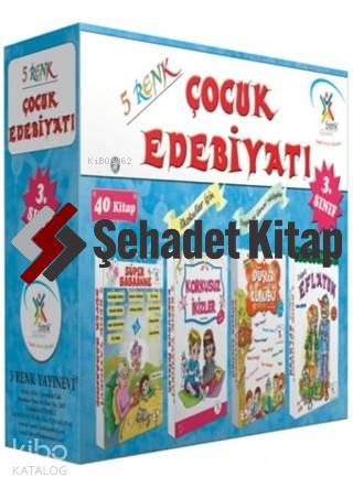 3. Sınıf Çocuk Edebiyatı (40 Kitap) | Kolektif | Beşrenk Yayınları
