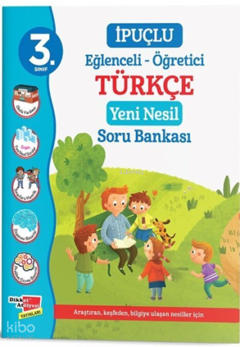 3. Sınıf İpuçlu Türkçe Yeni Nesil Soru Bankası | Kolektif | Dikkat Atö