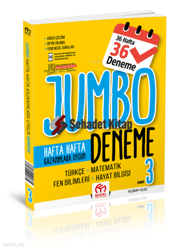 3. Sınıf Jumbo Tüm Dersler Deneme