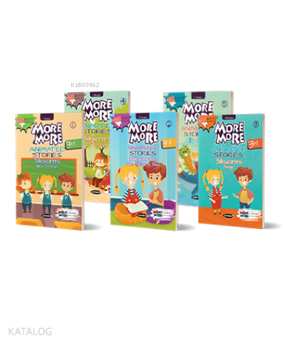 3. Sınıf More and More English Stories Hikaye Seti 5 Kitap | Kolektif 