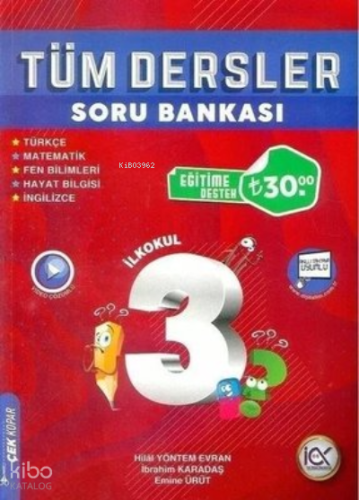 3.Sınıf S.B. Tüm Dersler - 2022 | Kolektif | İlk Önce Yayınları (Bayil