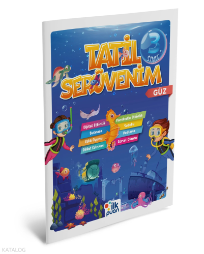 3. Sınıf Tatil Serüvenim Güz Tatil Kitabı