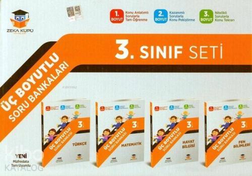 3. Sınıf Tüm Dersler Üç Boyutlu Soru Bankası Seti