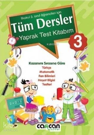 3. Sınıf Tüm Dersler Yaprak Test Kitabım