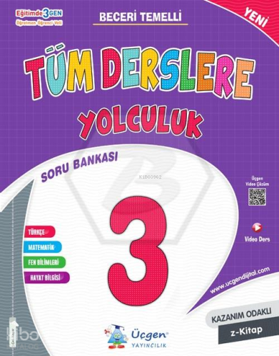 3. Sınıf Tüm Derslere Yolculuk Soru Bankası - 2024 | Ayça Bağmen Kaya 
