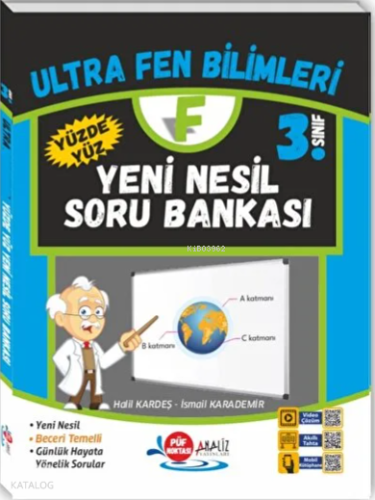 3.Sınıf Ultra Fen Bilimleri Yeni Nesil  Soru Bankası