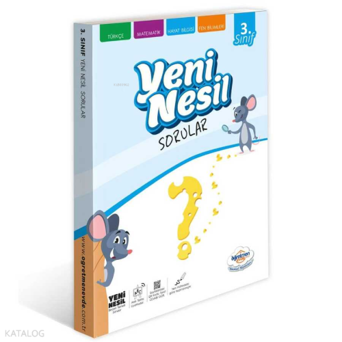 3.Sınıf Yeni Nesil Sorular Kitabı Öğretmen Evde Yayınları | Kolektif |