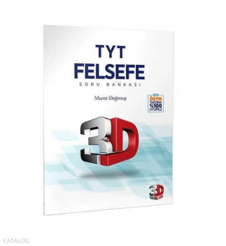 3D Yayınları Eğitimvadisi Tyt Felsefe Soru Bankası