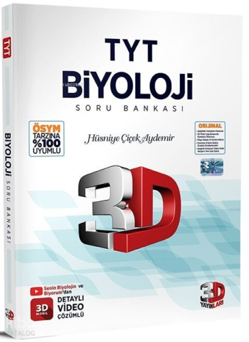 3D Yayınları TYT Biyoloji Soru Bankası