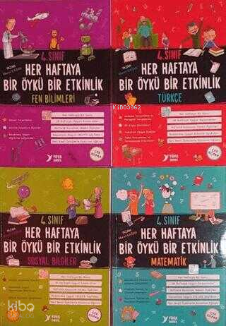 4. Sınıf 4'lü Takım Set