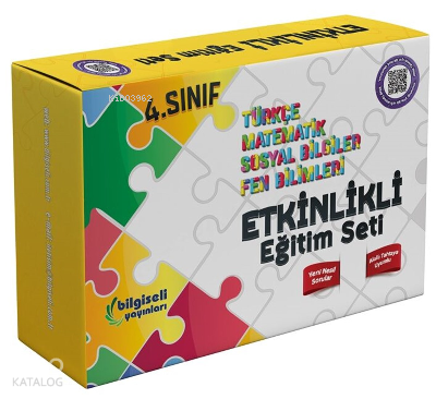4.Sınıf Bilgiseli Etkinlikli Soru Bankası Set | Kolektif | Bilgiseli Y